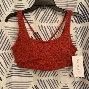 Athleta exhale moonflower sports bra